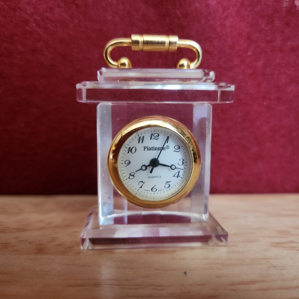 3 for $20   /   Mini Mantel Clock
